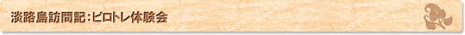 ピロトレ体験会
